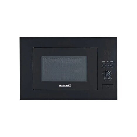 Cuptor cu microunde incorporabil Hausberg HB-8070NG, 25 l, 1400 W, Grill, Control digital, Negru